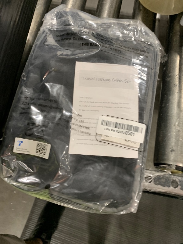 Photo 1 of 10 Set Compression Packing Cubes for Travel Essentials,Compressible Expandable Packing Cubes for Suitcase,OlarHike Luggage Organizer Bags for Travel,Handy Helper for Organizing Clothes(Black)