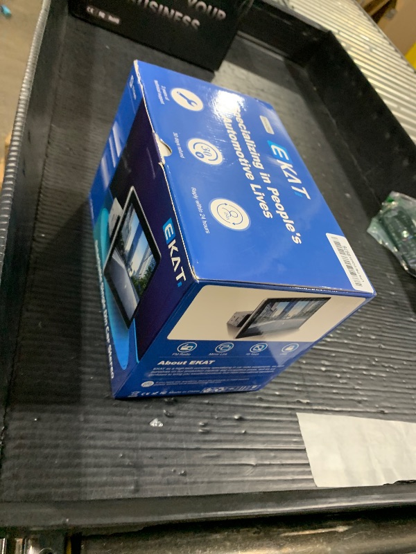 Photo 1 of 10.1 inch Single Din Car Stereo with CarPlay and Android Auto, 10 inch Touch Screen Radio with Mirror Link/1080P/EQ Audio/SWC/Bluetooth +Backup Camera+MIC