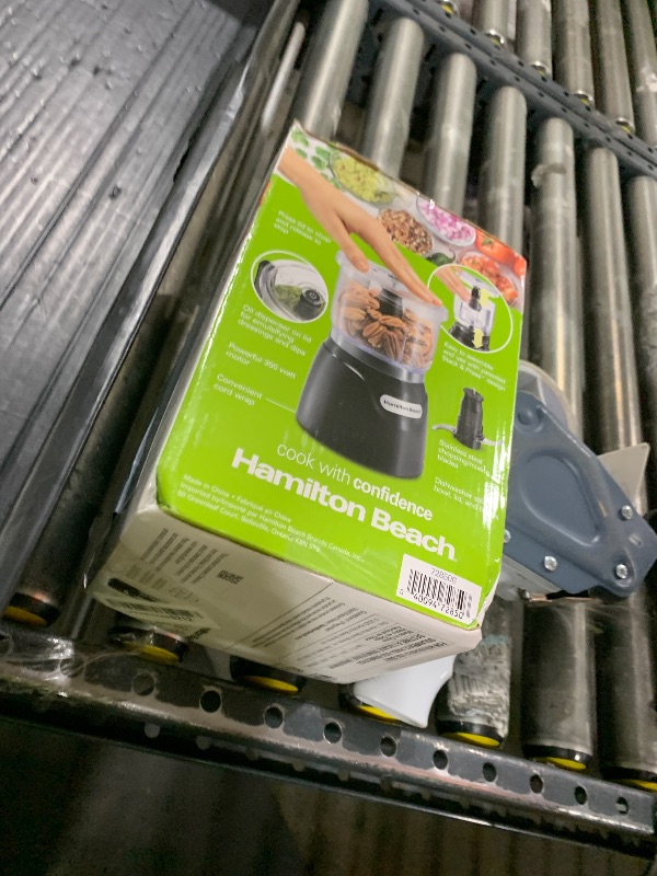 Photo 1 of Hamilton Beach Electric Vegetable Chopper & Mini Food Processor, 3-Cup, 350 Watts, for Dicing, Mincing, and Puree, Black (72850)