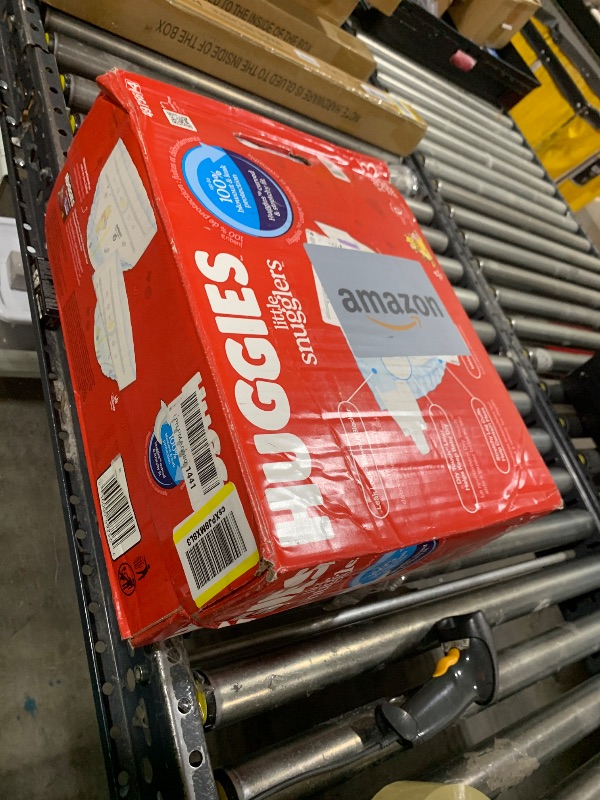 Photo 1 of Huggies Size 3 Diapers, Little Snugglers Baby Diapers, Size 3 (16-28 lbs), 136 Count, Packaging May Vary