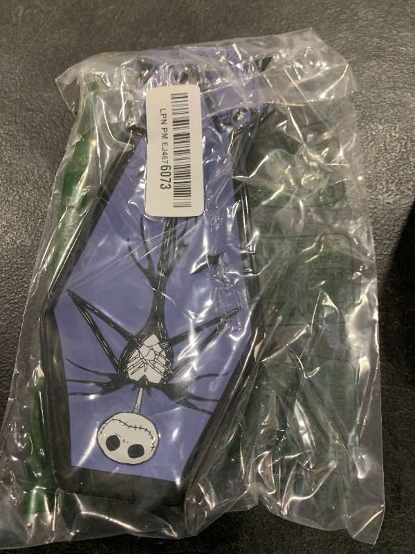 Photo 1 of Silver Buffalo Disney Tim Burton's The Nightmare Before Christmas Featuring Jack Skellington Pumpkin King Coffin Shaped Sculpted Ceramic Spoon Rest