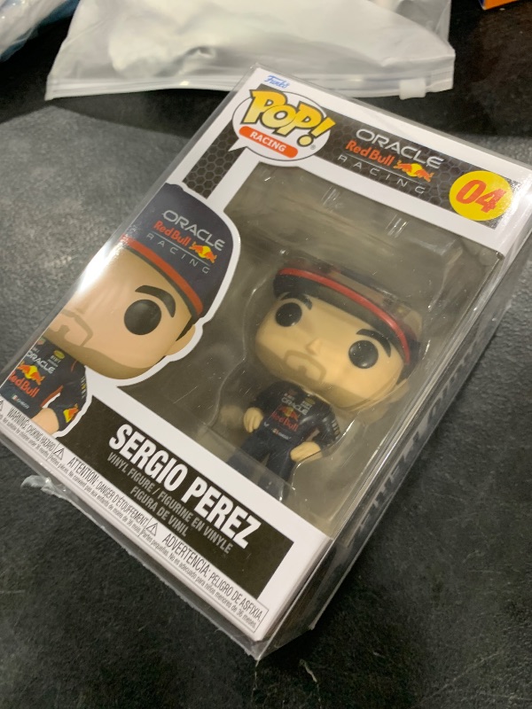 Photo 1 of Funko POP! Vinyl: Formula 1- Sergio Perez - Red Bull F1 - Collectable Vinyl Figure - Gift Idea - Official Merchandise - for Kids & Adults - Sports Fans - Model Figure for Collectors and Display