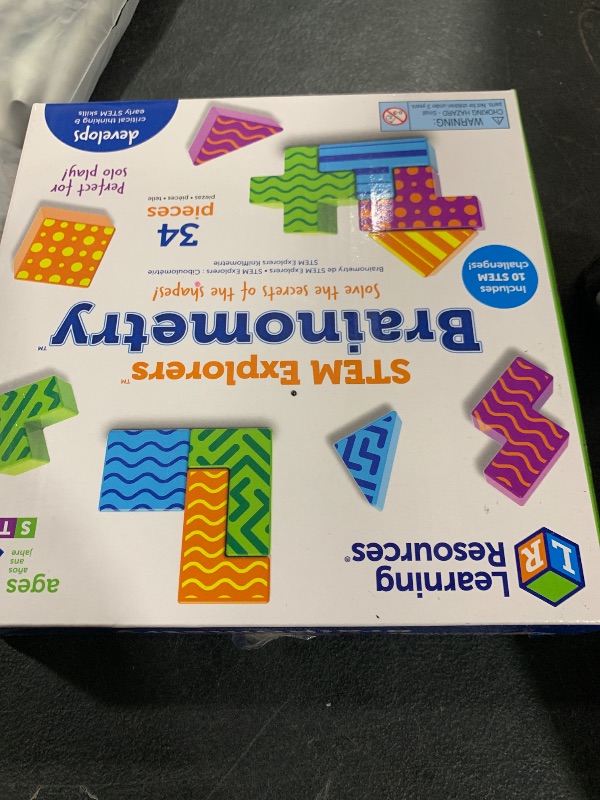 Photo 1 of Learning Resources STEM Explorers Brainometry - 34 Pieces, Ages 5+ STEM Toys for Kids, Brain Teaser Toys and Games, Kindergarten Games,Back to School