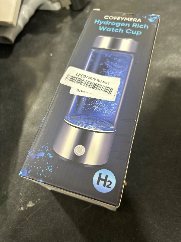 Photo 1 of Upgraded Hydrogen Water Bottle Generator - Portable Rechargeable Hydrogen-Rich Water Machine, Rapid 3-Min for Enhanced Water Quality, Premium Travel-Friendly Design with SPE/PEM Tech (Silver)