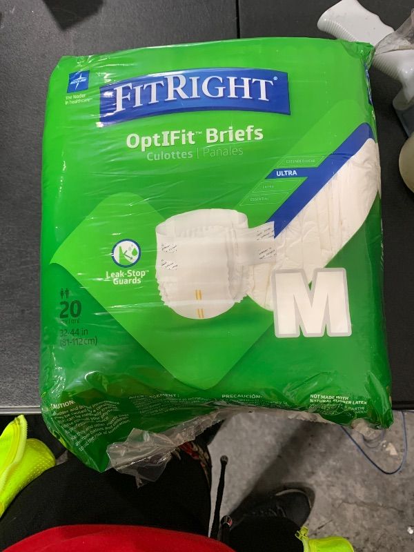 Photo 1 of FitRight Ultra Briefs (Pack of 20) Size: Medium