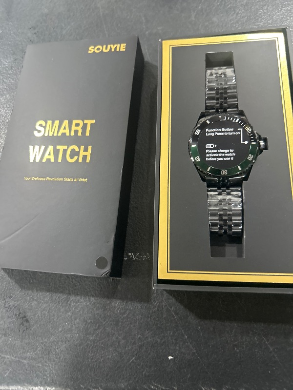 Photo 1 of 2025 DA GPT Smart Watch for Men with Bluetooth Call, Heart Rate, Blood Pressure, SpO2, Sleep Monitor, 107 Sports Modes, Waterproof Round Watch, 1.19-inch AMOLED Display, Compatible Android and iOS