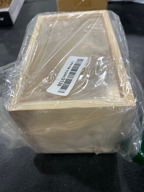 Photo 1 of MUYG Parakeet Nesting Box,Transparent Bird Nest Boxs Natural Wooden Breeding Box with Coconut Fiber,Birds Cage House with Perch for Canary Budgies Gouldian Finch Cockatiel Conure and Other Small Birds