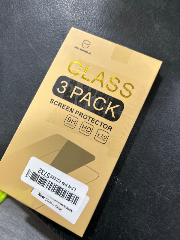 Photo 1 of Mr.Shield [3-Pack] Designed For iPhone 7 Plus / iPhone 8 Plus [Tempered Glass] Screen Protector [0.3mm Ultra Thin 9H Hardness 2.5D Round Edge]
