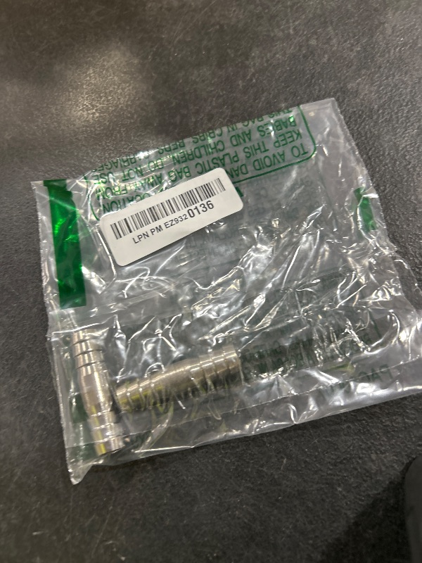 Photo 1 of Beduan Stainless Steel 1/2" Hose Barb Splicer Mender Round Union Coupler Fitting (Pack of 2)