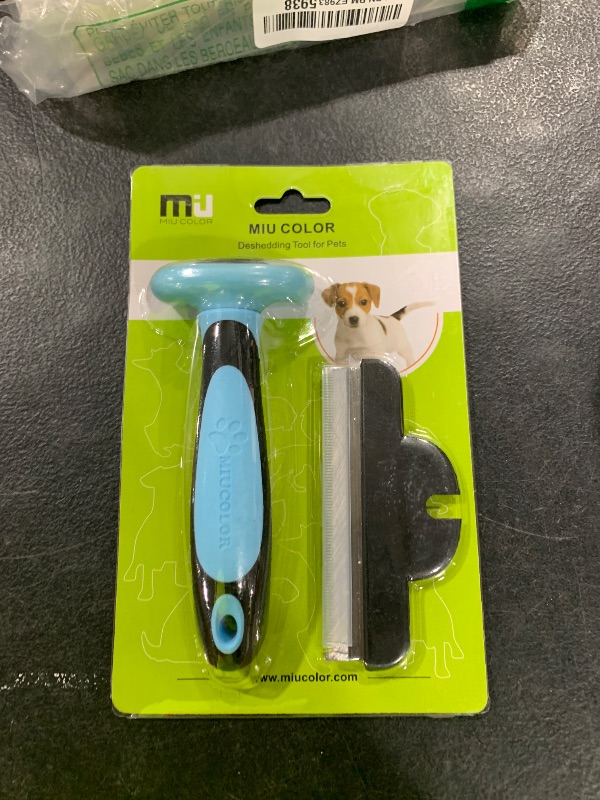 Photo 1 of MIU COLOR Pet Grooming Brush, Deshedding Tool for Dogs & Cats, Effectively Reduces Shedding by up to 95% for Short Medium and Long Pet Hair
