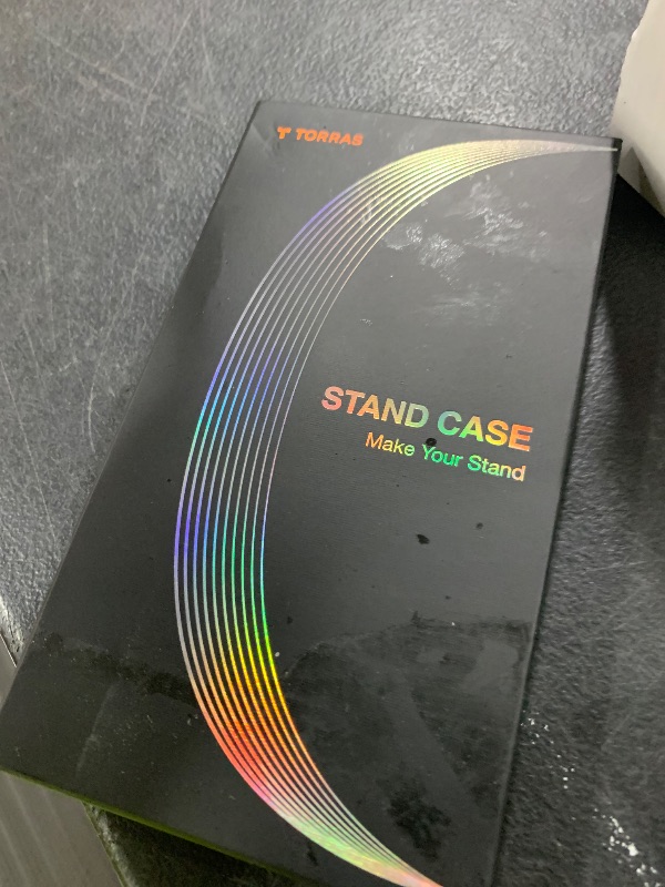 Photo 1 of TORRAS Magnetic for iPhone 16 Case with Stand, Built-in Stand Compatible with MagSafe, 3X Military-Grade Protection, Translucent Slim Phone Case for iPhone 16 6.1'', Matte Blue