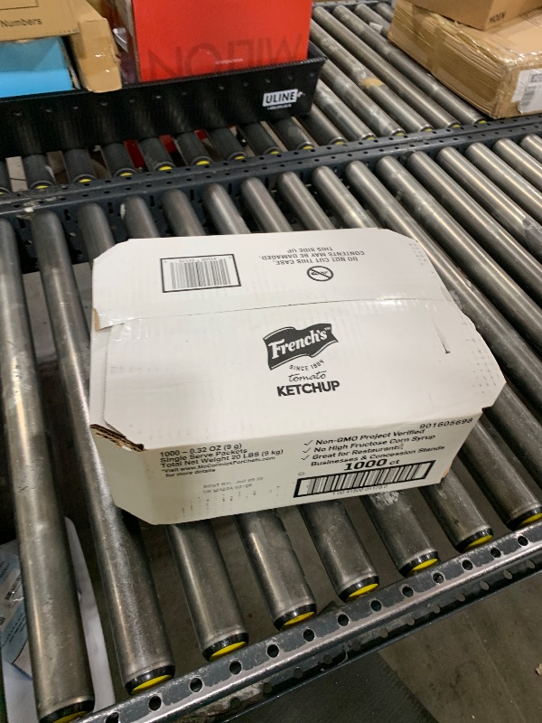 Photo 1 of French's Tomato Ketchup Packets, 1000 count - One Box of 1000 Individual Ketchup Packets, Perfect for Takeout Orders and Condiment Stations-----------bb JULY 9, 2025