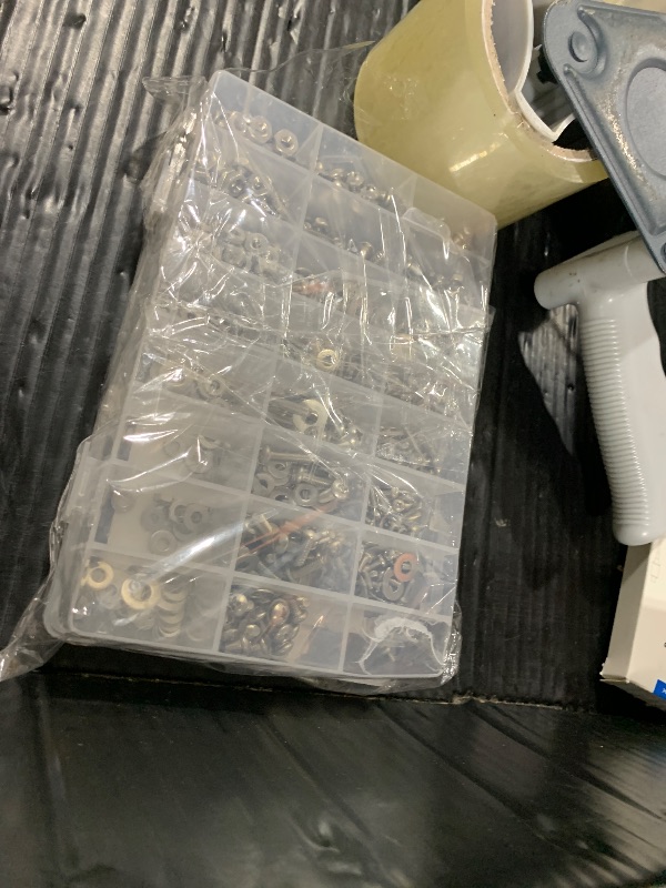 Photo 1 of 1110PCS Nuts and Bolts Assortment Kit, Stainless Steel Hardware Assortment Kit with Assorted Screws, Nuts, Bolts and Washers?#4-40#6-32#8-32#10-24?