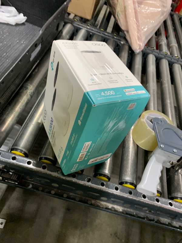 Photo 1 of TP-Link ???? X55 AX3000 WiFi 6 Mesh System - Covers up to 4500 Sq.Ft, Replaces Wireless Router and Extender, 3 Gigabit Ports per Unit, Supports Ethernet Backhaul (2-Pack)