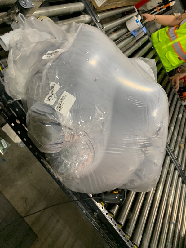 Photo 1 of large body pillow gray