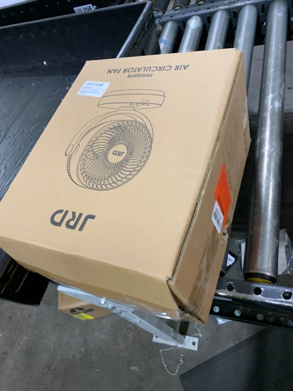 Photo 1 of JRD Air Circulator Fan for Bedroom, 13Inch 28dB Quiet Table Fan with Remote, 90°Oscillating Fan, 120° Adjustable Tilt, 3 Speeds, 7H Timer, Powerful Desk Fan for Whole Room Home Office