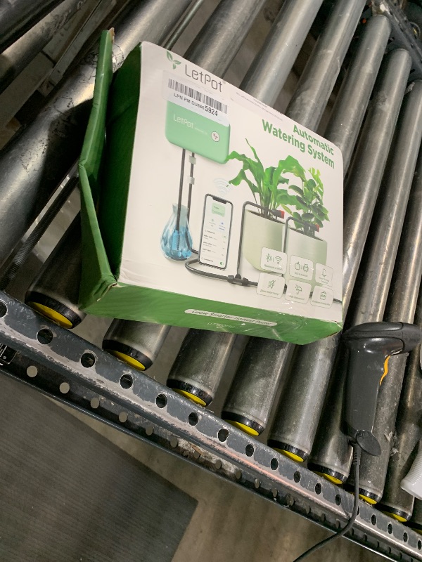Photo 1 of LetPot Automatic Watering System for Potted Plants, Drip Irrigation Kit System, Smart Plant Watering Devices for Indoor Outdoor, Water Shortage Remind, IPX66 ?Grey