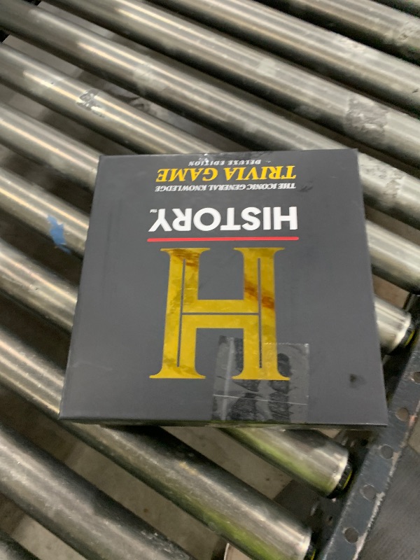 Photo 1 of History Channel Trivia Board Game Deluxe Edition with 80s & 90s Expansion Pack - 2400+ General Knowledge Questions. Super Fun Party Card Game for Adults & Family in The Pursuit of Trivial Knowledge