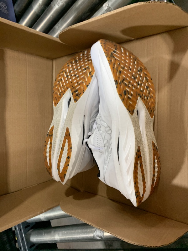 Photo 1 of Saucony Men's Endorphin Speed 4 Sneaker, White/Gum, 12.5