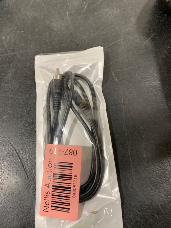 Photo 1 of Bolvek 3ft RCA Male to 3.5mm 1/8 inch Monaural Mono Male Plug Jack Connector Audio Converter Cable for Pre-Amp Subwoofer Soundbar Speakers