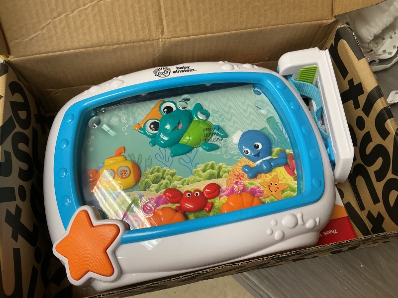 Photo 1 of Baby Einstein Sea Dreams Soother Musical Crib Toy and Sound Machine, Newborn and up