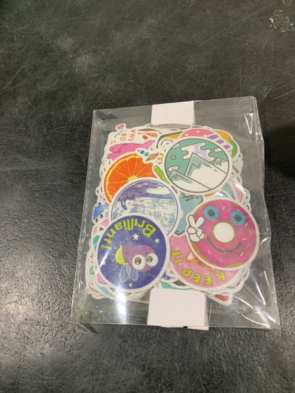 Photo 1 of Sticker for Water Bottles, 300 Pcs/Pack Cute Vinyl Waterproof Vsco Laptop Stickers for School Students Gifts Classroom Teachers Prizes Stickers for Kids Teens Girls