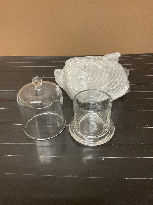 Photo 1 of SEE NOTES PICTURES ……….Maxdot 2 Pack Qtip Dispenser Apothecary Jars with Lids and Labels Glass Qtip Holder Storage Qtip Container Bathroom Organizers and Storage for Cotton Ball, Swabs, Makeup Sponges, Candy, Jewelry, Clear