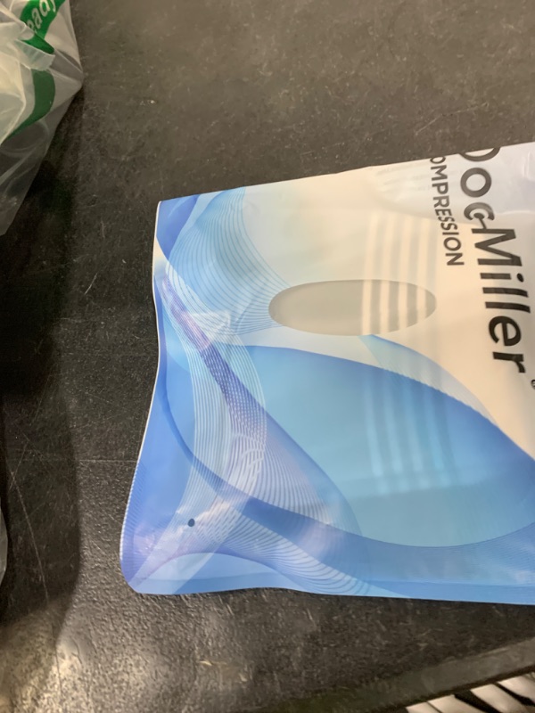 Photo 1 of Doc Miller Toeless Compression Socks for Women & Men – Open Toe Calf Support Sleeves, 20-30mmHg Knee High, Lightweight & Breathable for Circulation, 1 Pair