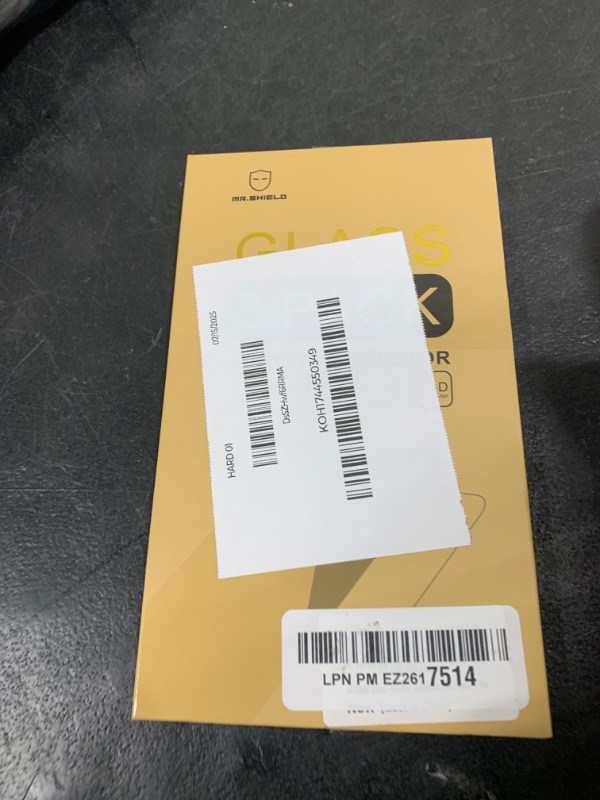 Photo 1 of Mr.Shield [3-PACK] Designed For iPhone 11 Pro, iPhone X/iPhone XS [Tempered Glass] Screen Protector [0.3mm Ultra Thin 9H Hardness 2.5D Round Edge] with Lifetime Replacement