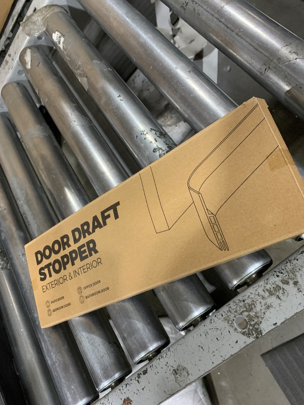 Photo 1 of Holikme Door Draft Stopper Weather Stripping Door Seal 38 inch, White