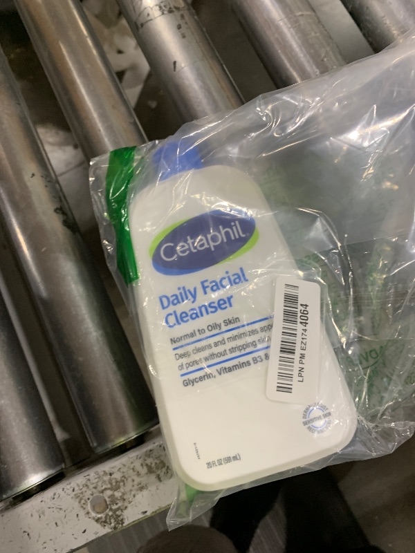 Photo 1 of Cetaphil Face Wash, Daily Facial Cleanser for Sensitive, Combination to Oily Skin, 20 oz, Gentle Foaming, Soap Free, Hypoallergenic