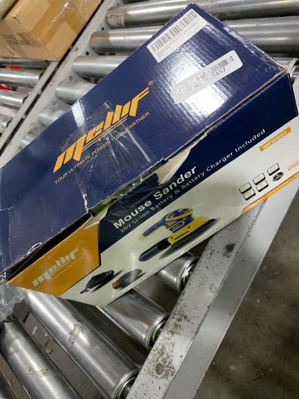 Photo 1 of Mayoki Cordless Detail Sander Compatible with Dewalt 20v Max Battery, 1.9Amp, Dust Collector, Brushless 12,000 OPM Speed, Compact Soft Palm Grip, 10pcs Sanding Pads, 2.0Ah Charger & Battery Kit