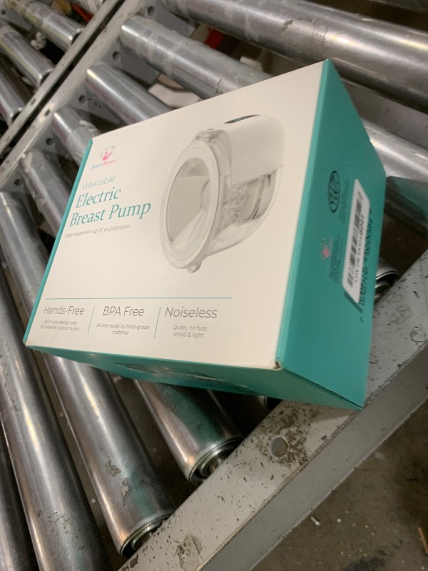 Photo 1 of 2025 Upgraded Wearable Breast Pump Hands Free, Discreet, Silent,3 Modes and 9 Levels- Wireless Hands Free Breast Pump, LCD, Lightweight, Skin Friendly Breastpump, 21mm Flange-180 ml, Single
