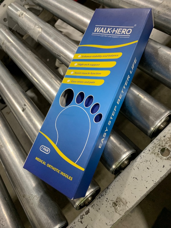 Photo 1 of Plantar Fasciitis Feet Insoles Arch Supports Orthotics Inserts Relieve Flat Feet, High Arch (Mens 7-7 1/2 | Womens 9-9 1/2)