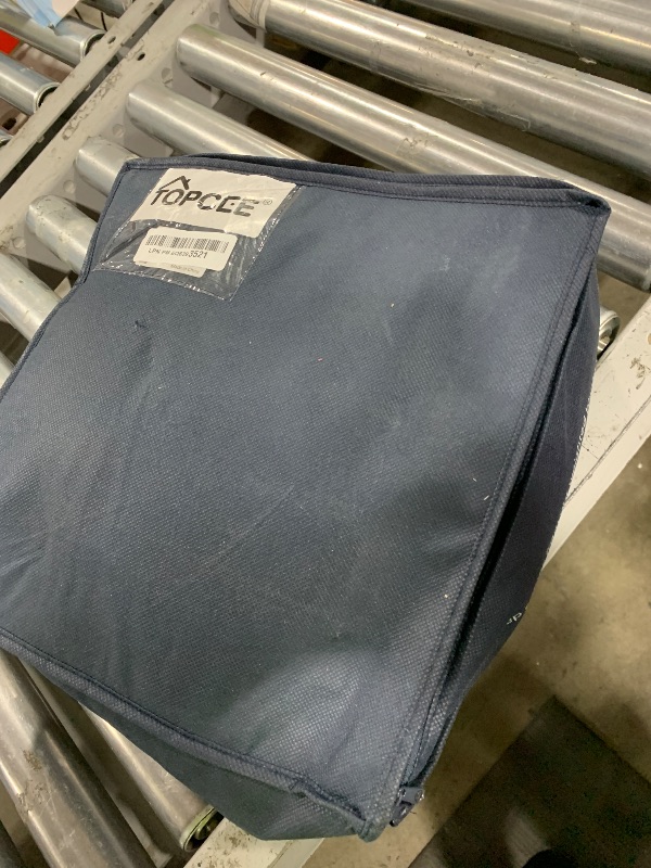 Photo 1 of Topcee Weighted Blanket for Adults (12 lbs, 48" x 72") Twin Size Soft Cooling Heavy Blanket Sleeping, Apply to 110-130 lbs Body, Thick Breathable Blanket with Glass Bead, Easy Care