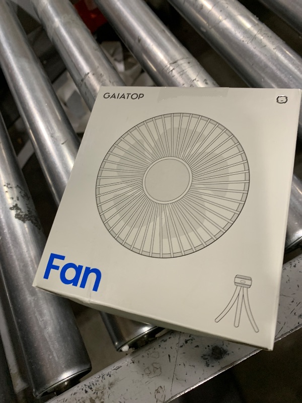 Photo 1 of Gaiatop Mini Portable Stroller Fan, Battery Operated Small Clip on, Detachable 3 Speed Rechargeable, 360° Rotate Flexible Tripod Better Cooling for Car Seat Crib Treadmill Travel Black