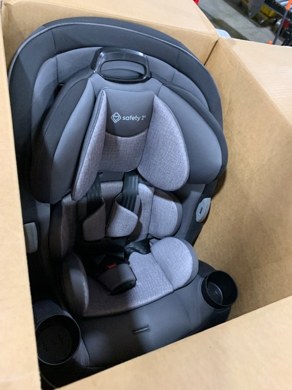 Photo 1 of Safety 1st Grow and Go All-in-One Slim Convertible Car Seat, Rear Facing, 5-40 lbs, Forward Facing (30–65 lbs), High Back Booster Seat 40-100 pounds, Harvest Moon