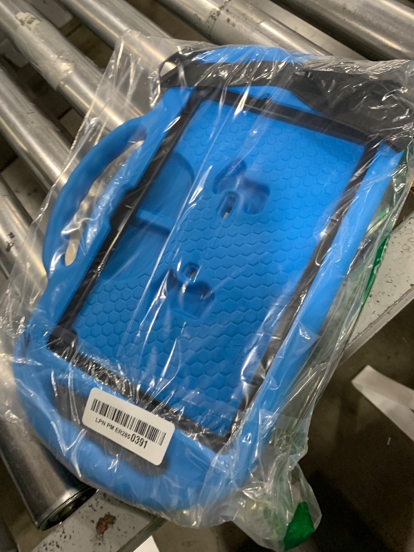 Photo 1 of LTROP Case for Samsung Galaxy Tab A9 Plus 2023 11 Inch (Model SM-X210/X216/X218) with Shoulder Strap Handle & Kickstand, Shockproof Bumper Case for Galaxy Tab A9+ Plus 2023 11" - Blue