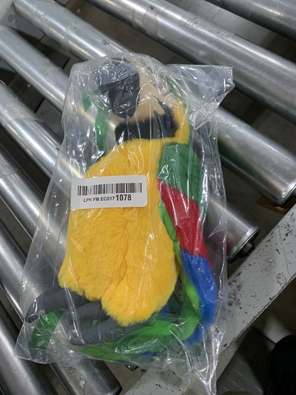 Photo 1 of Cute rabbit 12 inch Macaw Parrot Plush Toy Stuffed Animal Toy Plush Animal Doll (Green)
