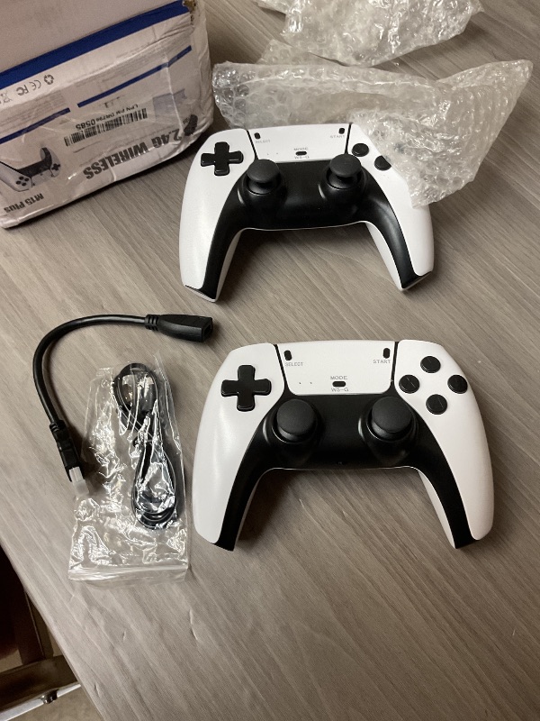 Photo 1 of 2025 Upgrade Retro Game Console Stick Pro,Built-in 23 Emulators 20,000+ Games,Retro Gaming Console 64GB TF Card,Dual 2.4GHz Wireless Controllers,Game Stick 4K HDMI Plug and Play Video Games for TV