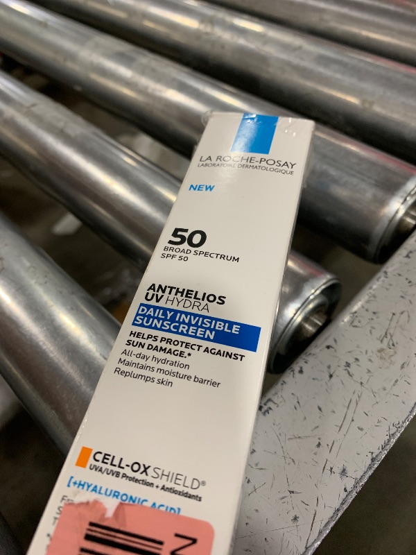Photo 1 of La Roche Posay Anthelios UV Hydra Sunscreen SPF 50, Daily Hydrating Sunscreen for Face with Hyaluronic Acid and Vitamin E, Broad Spectrum Invisible SPF Protection, Anti Aging, Fragrance Free