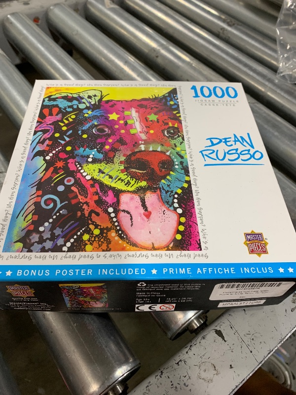 Photo 1 of MasterPieces 1000 Piece Jigsaw Puzzle for Adults, Family, Or Youth - Who's A Good Boy? - 19.25"x26.75"