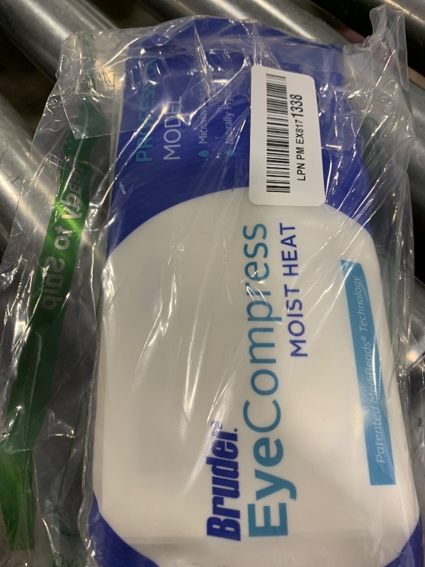 Photo 1 of Bruder Moist Heat Eye Compress | Microwave Activated | Fast Acting and Effective Relief for Dry Eye and Other Eye Irritation