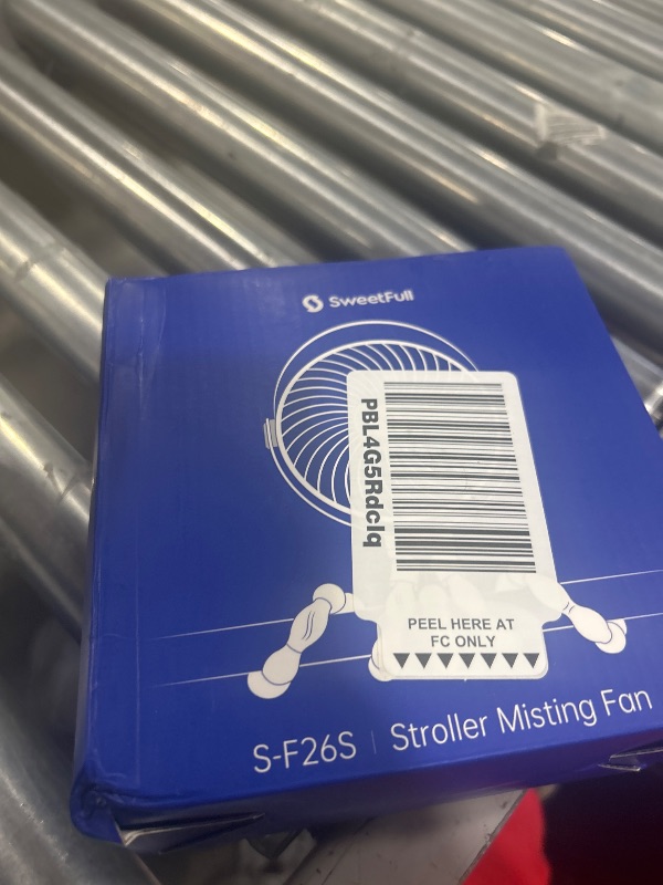 Photo 1 of SWEETFULL Misting Stroller Fan – Portable Baby Fan with Spray Cooling, 4 Speeds, Quiet Rechargeable Fans for Travel, Outdoor, Golf Cart, Car Seat, Beach (Beige)