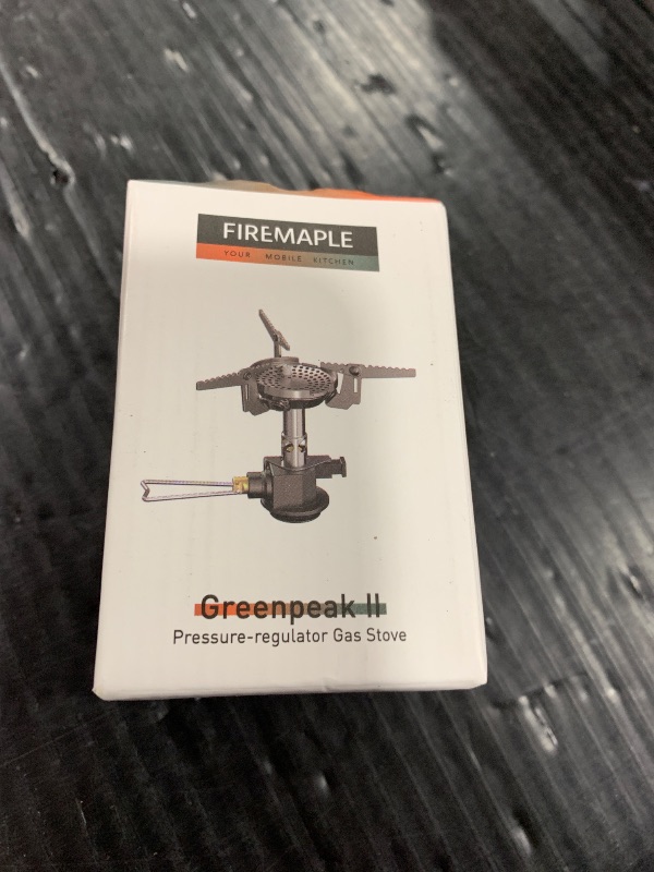 Photo 1 of Fire-Maple Greenpeak 2 Backpacking & Camping Stove with Micro Regulated Valve - Ultralight, Compact, Isobutane-Powered Cooking Gear for Hiking, Trekking, Hunting & Emergency Use