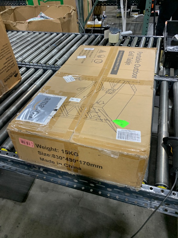 Photo 1 of Portable Outdoor Grill Table, Blackstone Griddle Stand, Blackstone Stand for 22 Or 17 Inch Griddle, Ninja Woodfire Grill Cart, Outdoor Food Prep And Pizza Oven Table