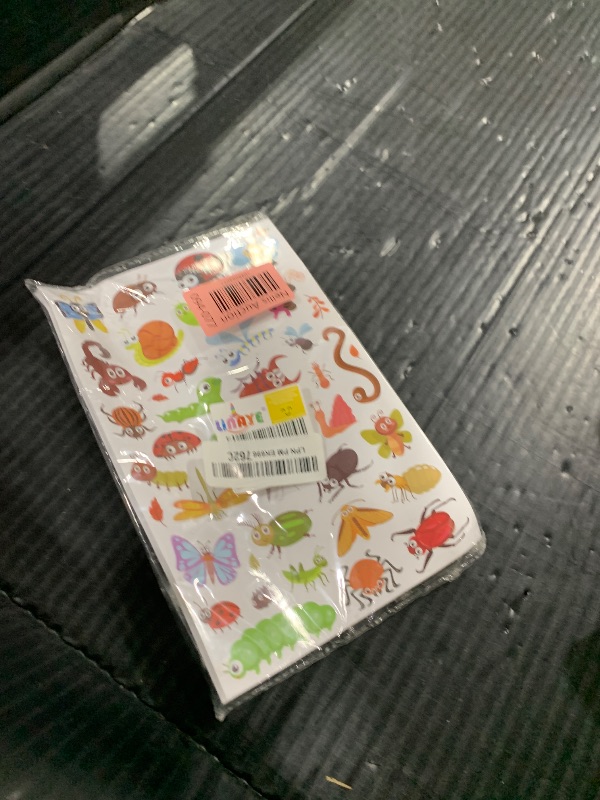 Photo 1 of LINAYE 24 Sheets Cute Bug Insect Stickers for Kids, 960 Counts for Scrapbooking,Water Bottles,Envelopes,Laptop Lovely Insect Stickers for Classroom Boys Girls