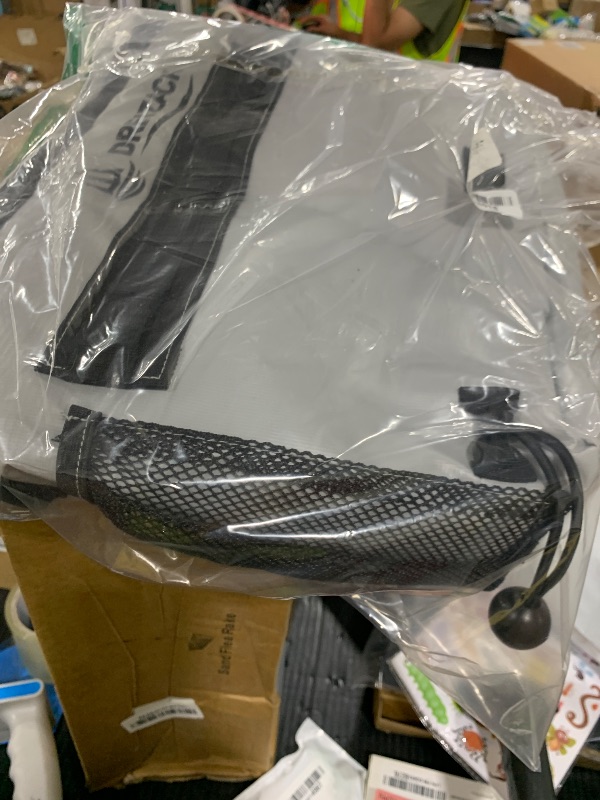 Photo 1 of Dreizack Kayak Cooler Bag, 22L Capacity, Gray, Waterproof PVC Material, Behind Seat Access