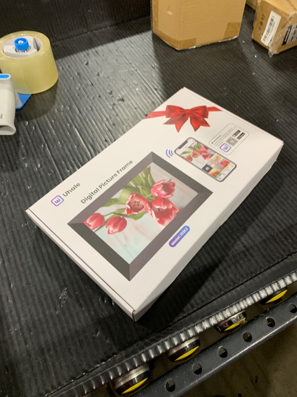 Photo 1 of BIGASUO WiFi Digital Portable Smart Screen with 32GB Memory, IPS HD Touch Screen, Auto-Rotate, Share Photos/Videos Instantly from Anywhere
