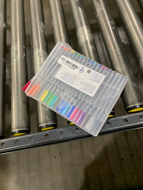Photo 1 of STAEDTLER Triplus Fineliner Pens Set (20 Pack) - 20 Vibrant Colors, 0.3mm Metal-Clad Tip, Ergonomic Triangular Barrel, Standing Easel Case